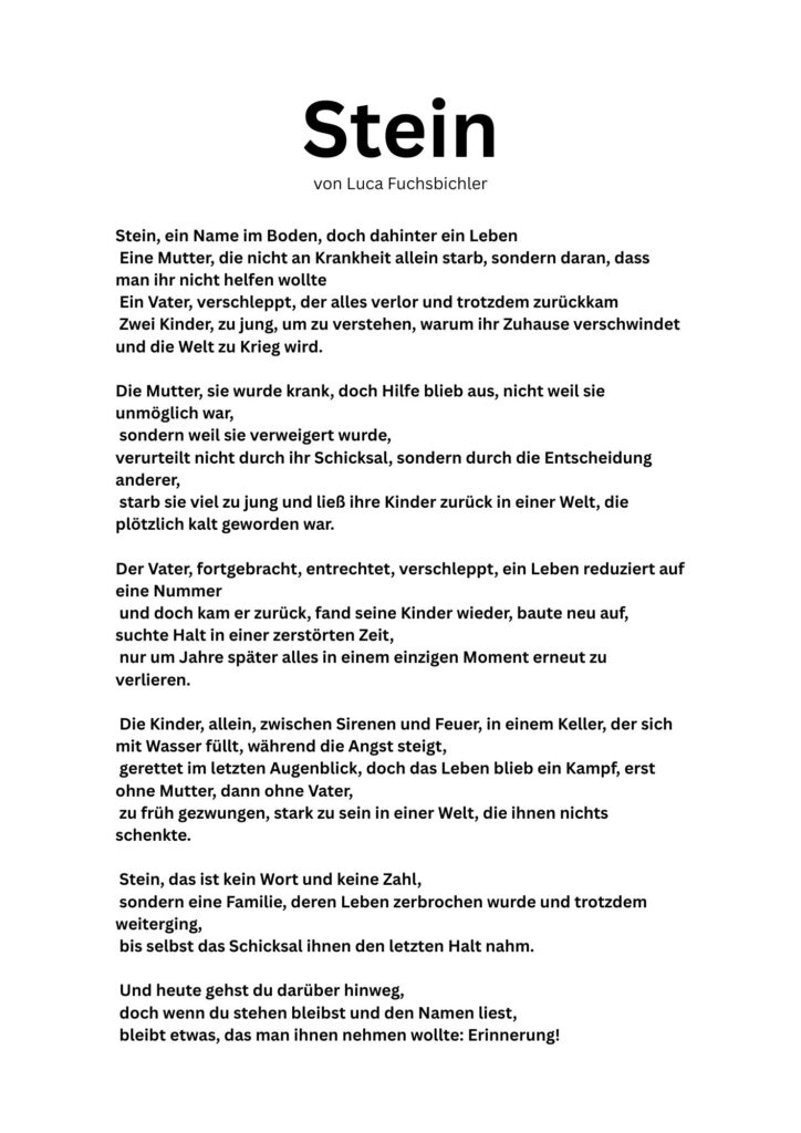 Stein - Text